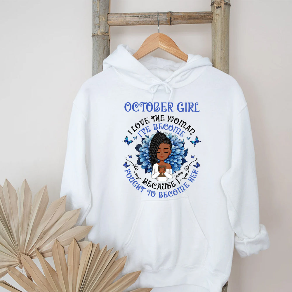 October Birthday Shirt, Custom Birthday Shirt, Queens Was Born In October, October Birthday Shirts For Woman, October Birthday Gifts