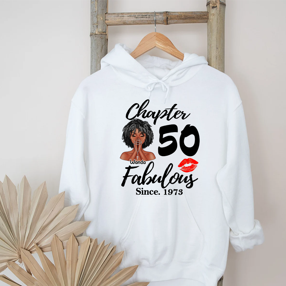 50th Birthday Shirts, Custom Birthday Shirts, Turning 50 Shirt, Gifts For Women Turning 50, 50 And Fabulous Shirt, 1973 Shirt, 50th Birthday Shirts For Her