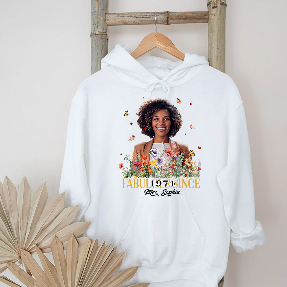 50th Birthday Shirts, Custom Birthday Shirts, Turning 50 Shirt, Gifts For Women Turning 50, 50 And Fabulous Shirt, 1974 Shirt - ALK