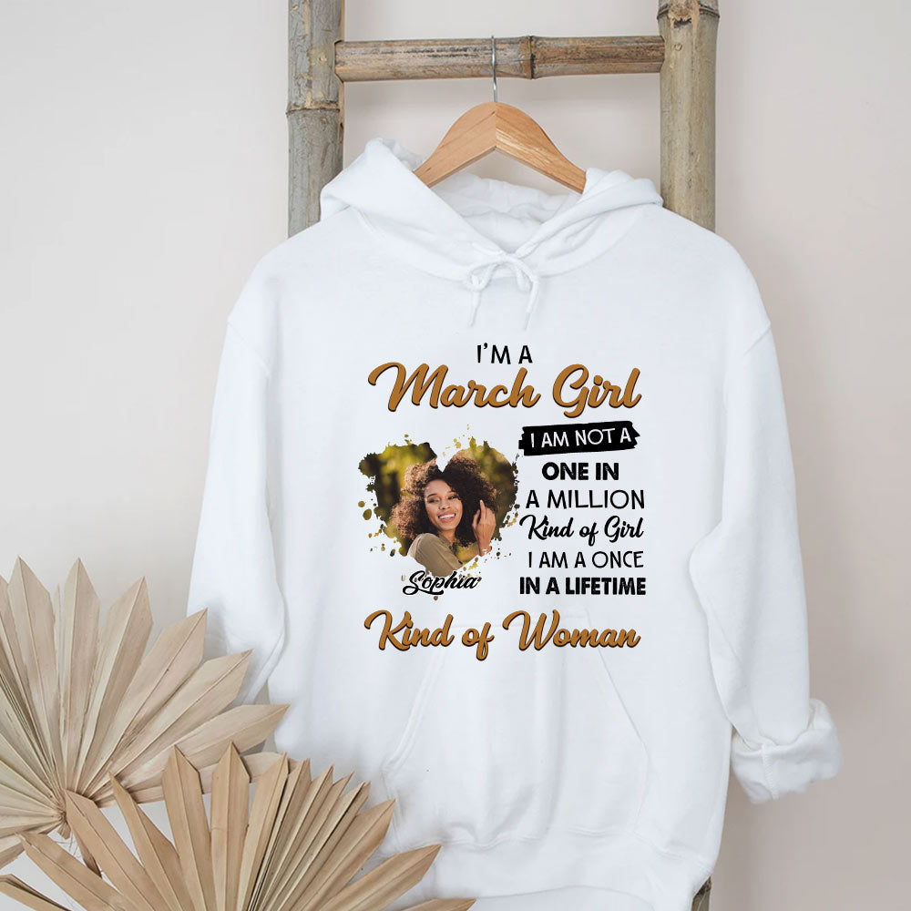 March Birthday Shirt, Custom Birthday Shirt, Queens Born In March, March Birthday Shirts For Woman, March Birthday Gifts-YPT-HCT