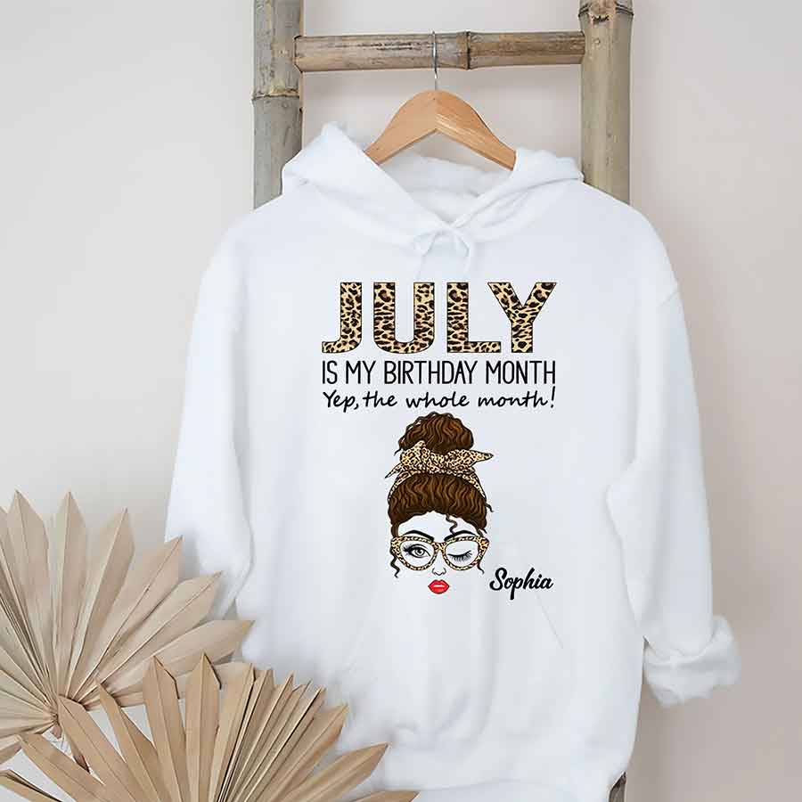 July Birthday Shirt, Custom Birthday Shirt, Queens Born In July, July Birthday Shirts For Woman, July Birthday Gifts-YPT-ALK