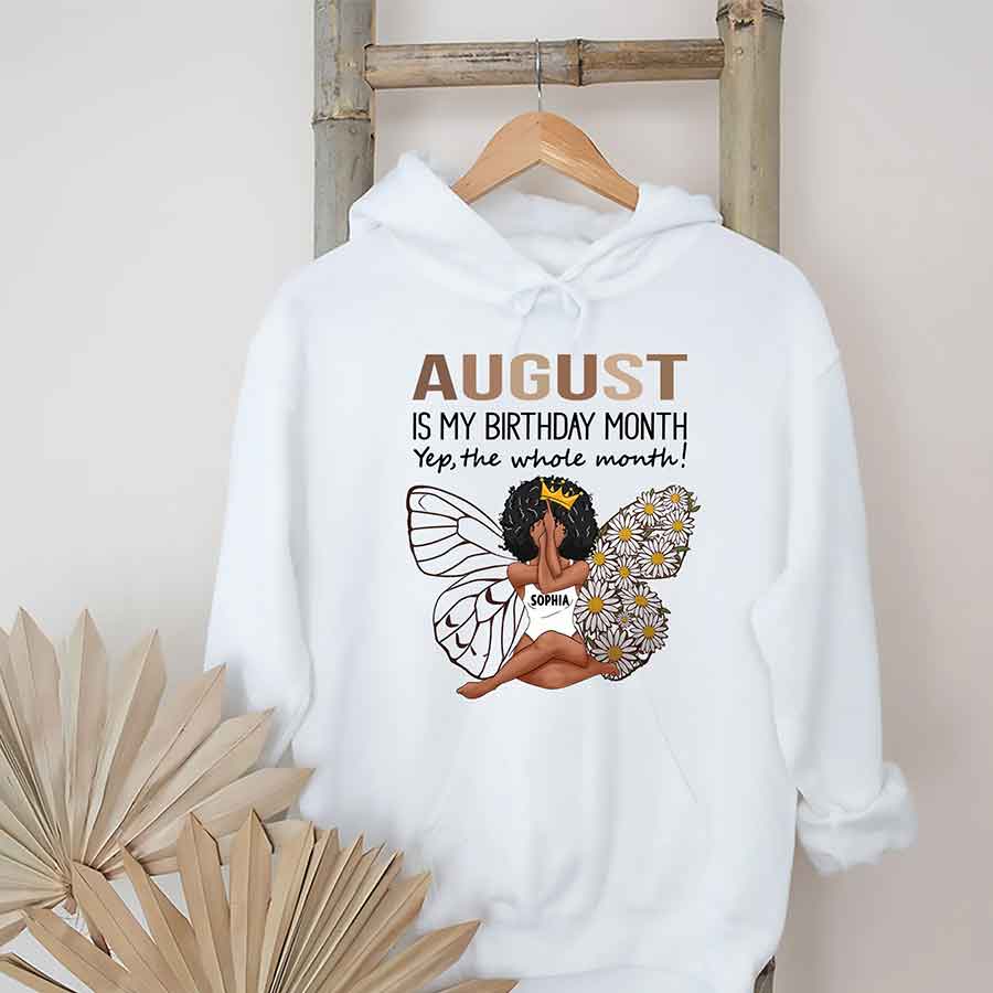 August Birthday Shirt, Custom Birthday Shirt, Queens Born In August, August Birthday Gifts, August Shirts For Woman-YPT-ALK