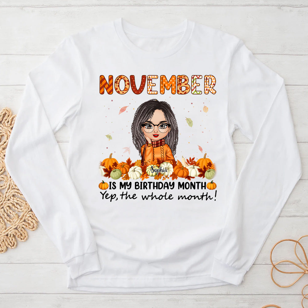 November Birthday Shirt, Custom Birthday Shirt, Queens Born In November, November Birthday Shirts For Woman, November Birthday Gifts