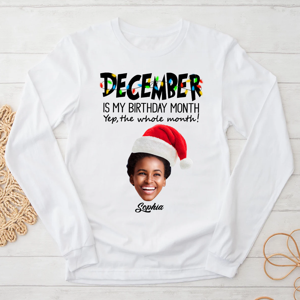 December Birthday Shirt, Custom Birthday Shirt, Queen Was Born In December Birthday Shirts For Woman