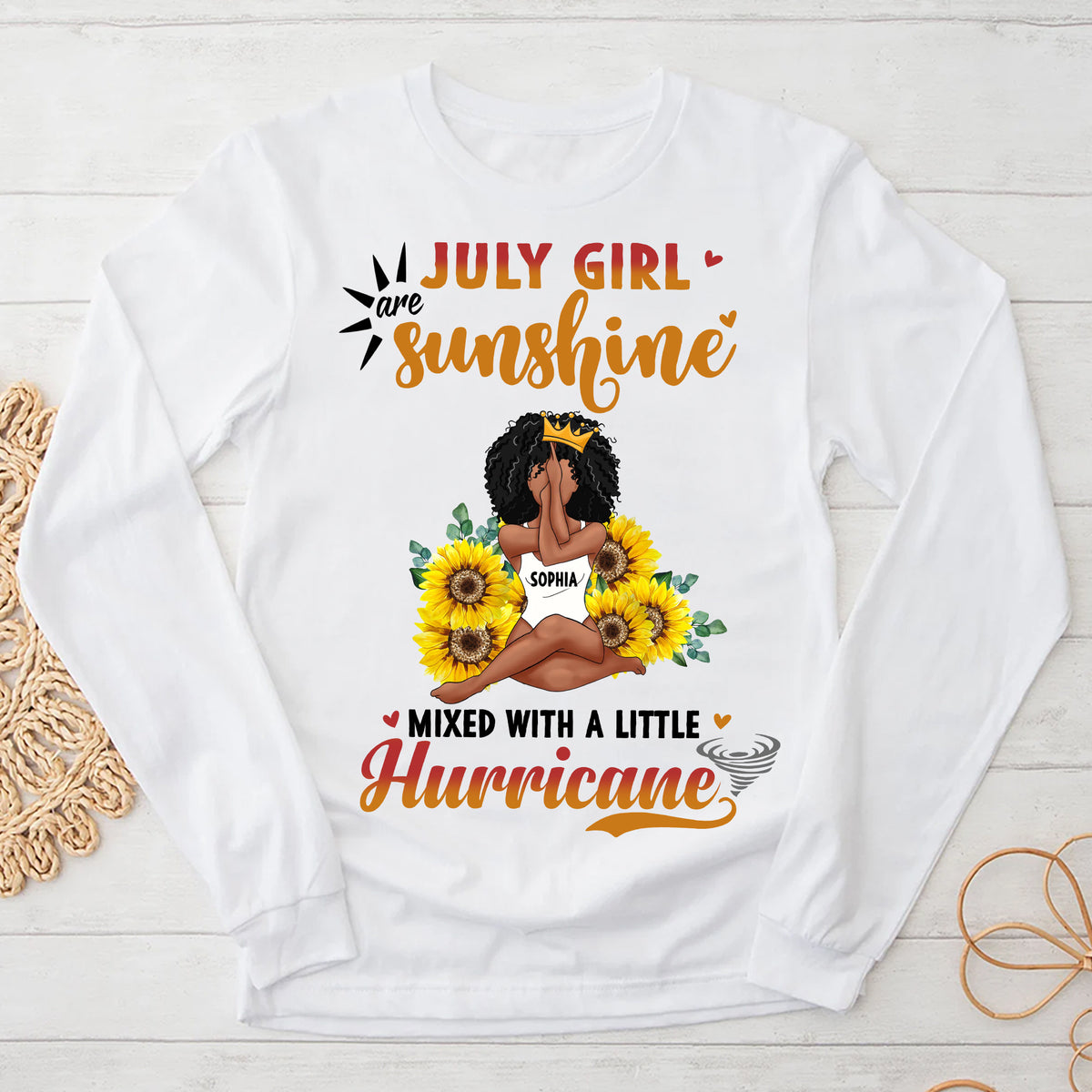 July Birthday Shirt, Custom Birthday Shirt, Queens Born In July, July Birthday Gifts, July Shirts For Woman-YPT-HMT