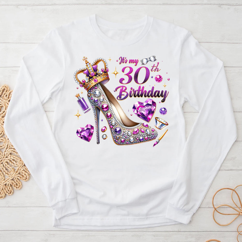 30th Birthday Shirts, Custom Birthday Shirts, Turning 30 Shirt, Gifts For Women Turning 30, 30th Birthday Shirts For Her-YPT-ALK