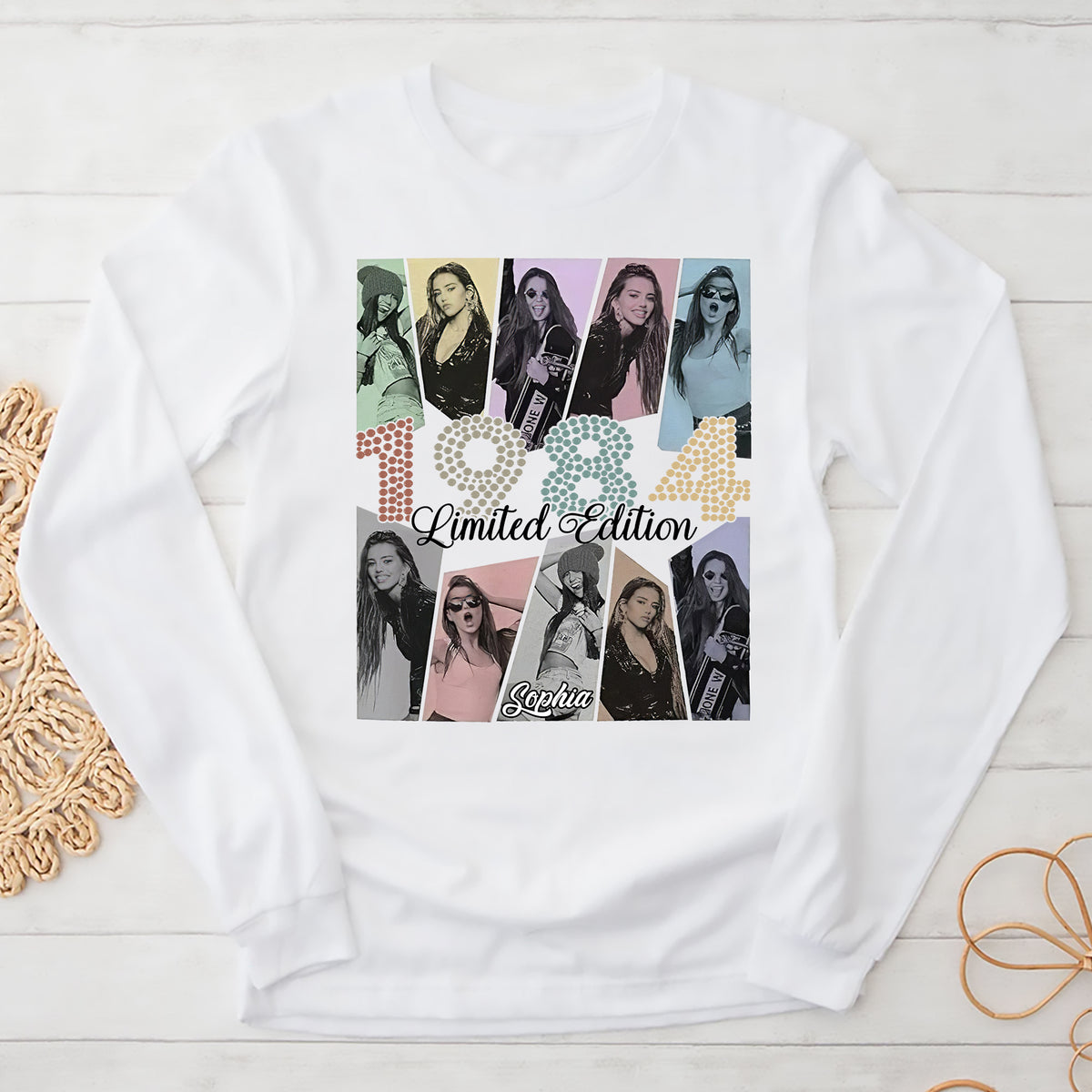 40th Birthday Shirts, Custom Birthday Shirts, Turning 40 Shirt, Gifts For Women Turning 40, 40 And Fabulous Shirt, 1984 Shirt, 40th Birthday Shirts For Her-YPT-ALK