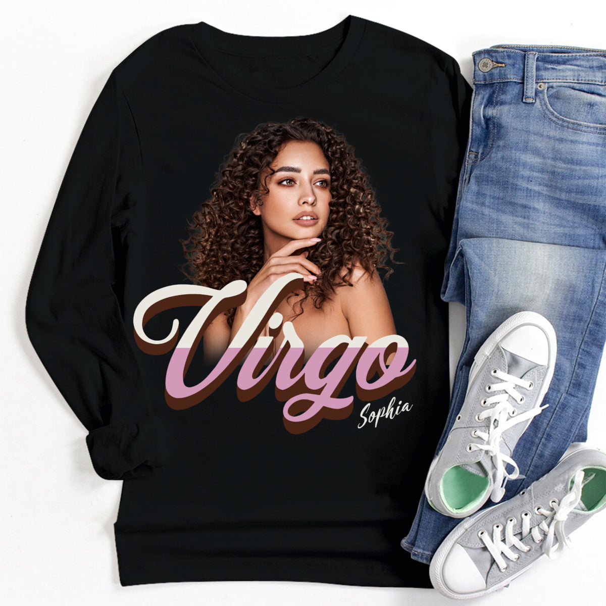 Custom Birthday Shirt, Virgo Zodiac t shirt, Virgo Birthday shirt, Virgo t shirts for ladies, Virgo queen t shirt, Virgo Queen Birthday shirt-YPT-TLT