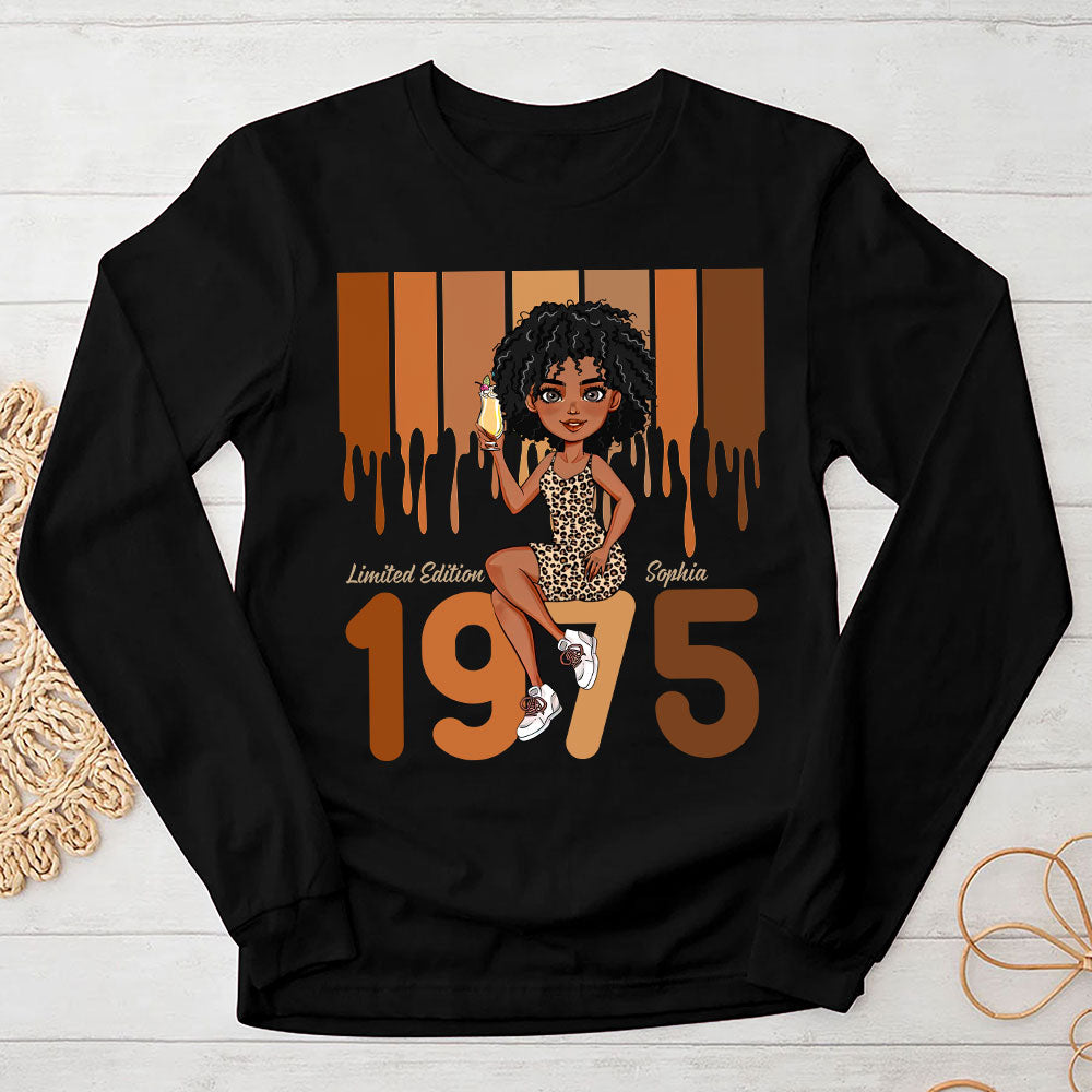 50th Birthday Shirts For Her, Personalised 50th Birthday Gifts, 1975 T Shirt, 50 And Fabulous Shirt, 50th Birthday Shirt Ideas, Gift Ideas 50th Birthday Woman -YPT-HMT