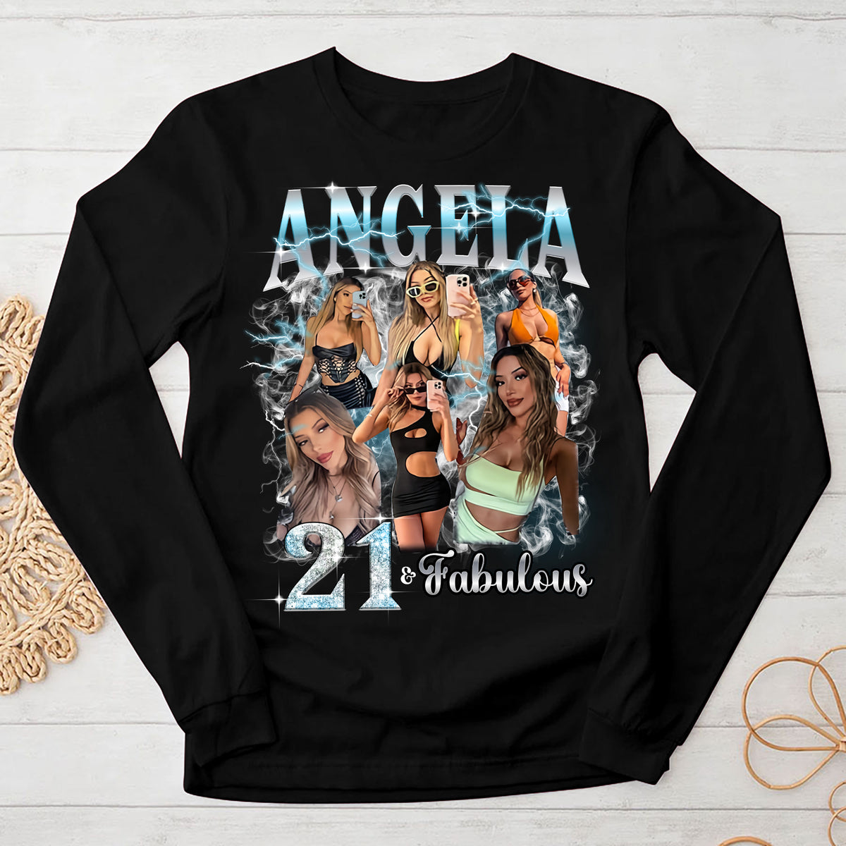 21st Birthday Shirts, Custom Birthday Shirts, Turning 21 Shirt, Gifts For Women Turning 21, 21 And Fabulous Shirt, 2003 Shirt, 21st Birthday Shirts For Her-YPT- HMT