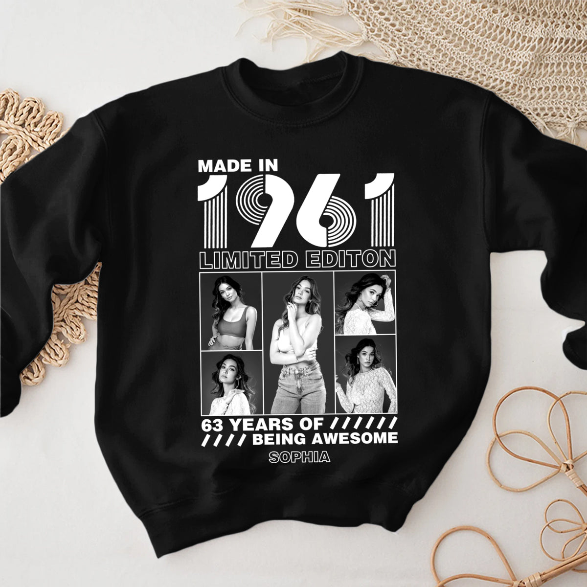 63rd Birthday Shirts, Custom Birthday Shirts, Turning 63 Shirt, Gifts For Women Turning 63, 63 And Fabulous Shirt -YPT-TLT