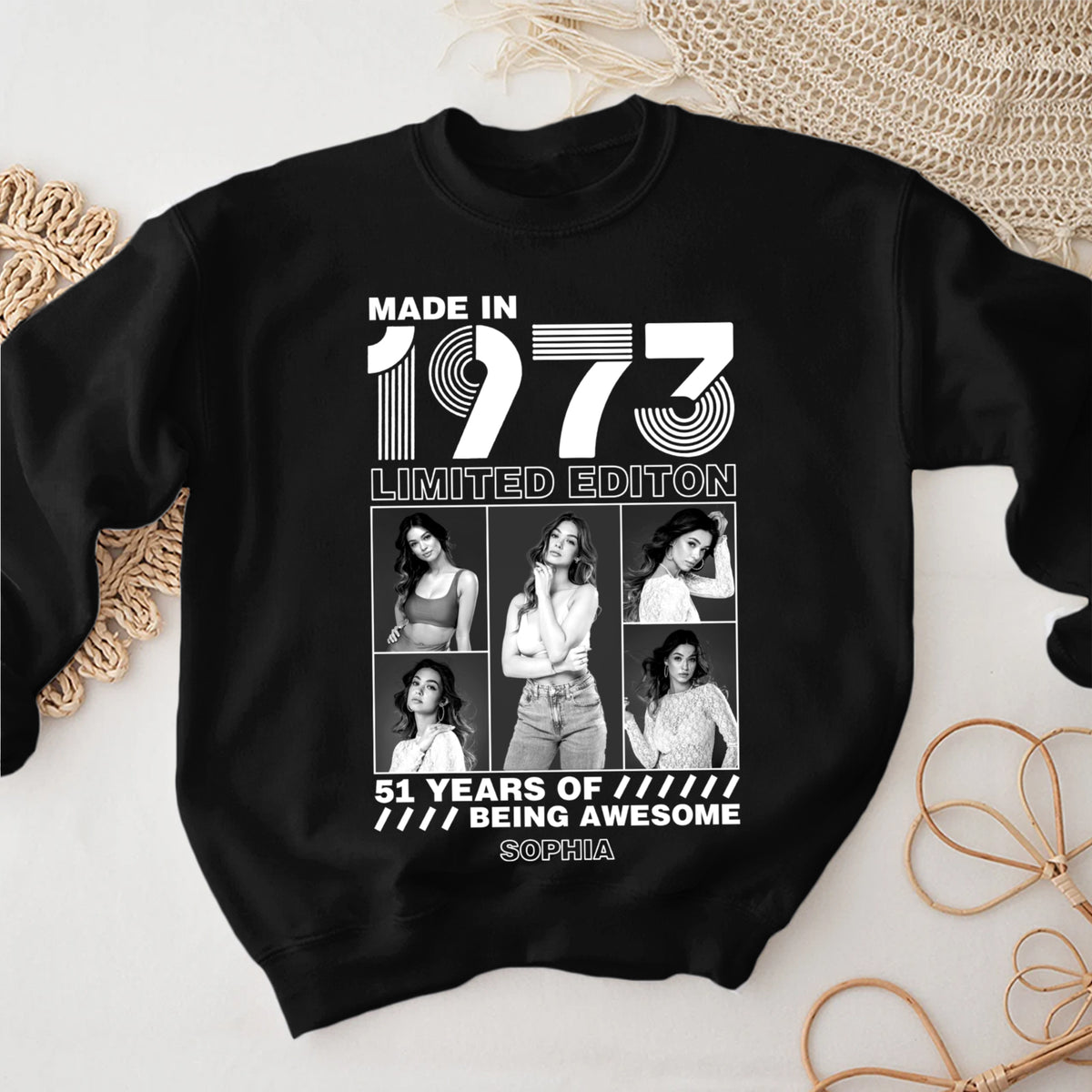 51st Birthday Shirts, Custom Birthday Shirts, Turning 51 Shirt, Gifts For Women Turning 51, 51 And Fabulous Shirt -YPT-TLT