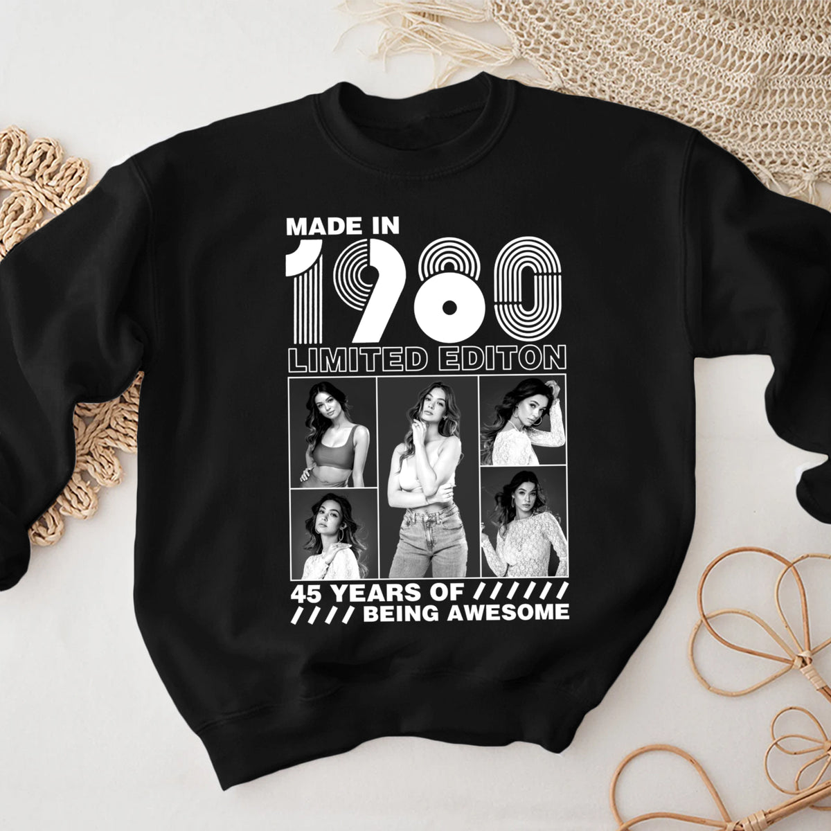 45th Birthday Shirts, Custom Birthday Shirts, Turning 45 Shirt, Gifts For Women Turning 45, 45 And Fabulous Shirt -YPT-TLT
