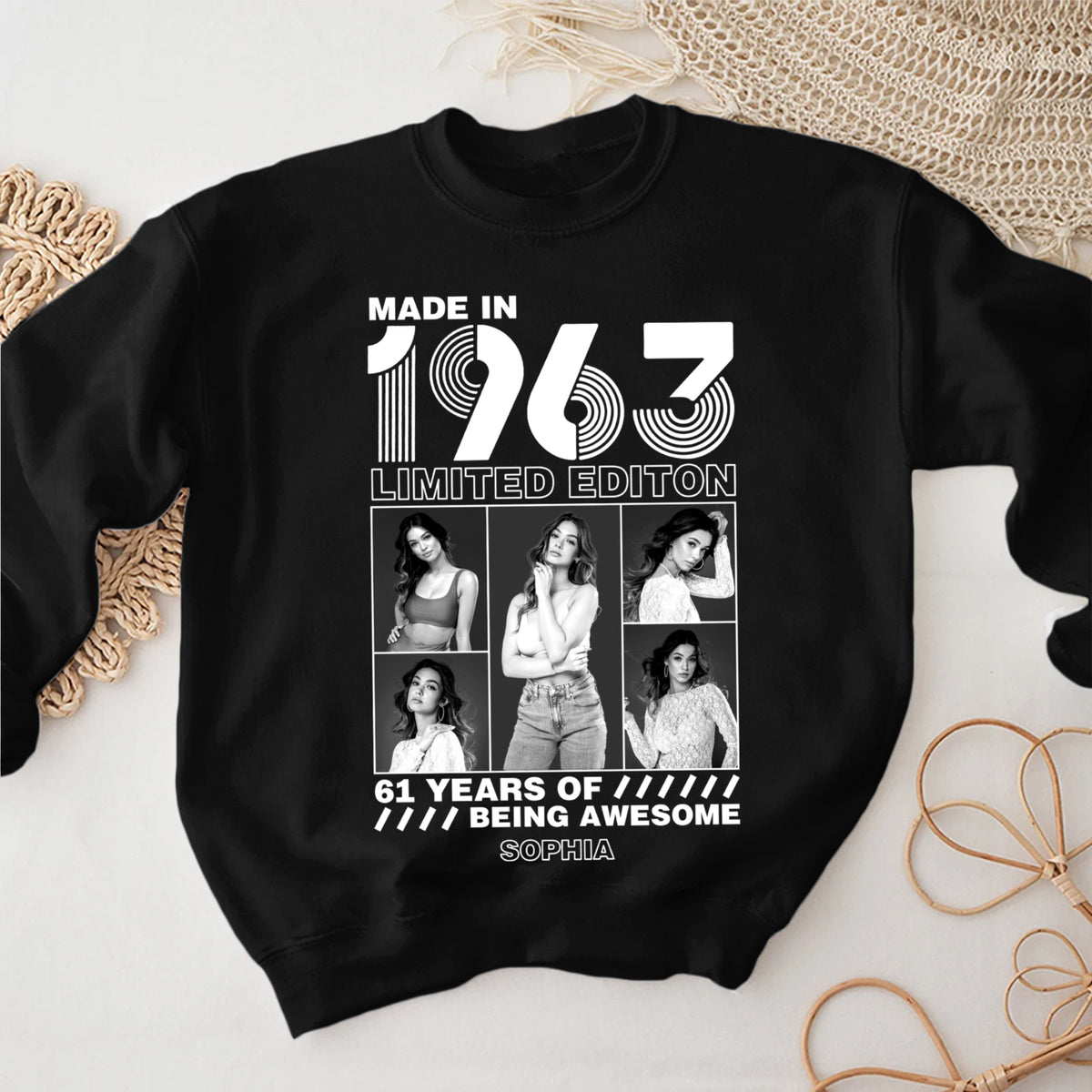 61st Birthday Shirts, Custom Birthday Shirts, Turning 61 Shirt, Gifts For Women Turning 61, 61 And Fabulous Shirt -YPT-TLT