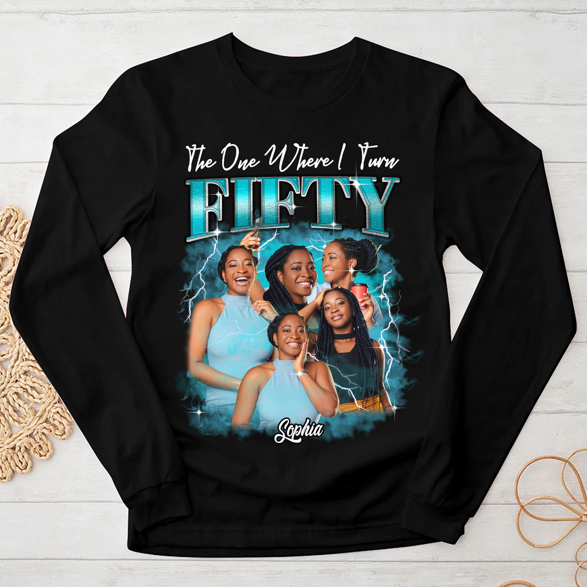 50th Birthday Shirts, Custom Birthday Shirts, Turning 50 Shirt, Gifts For Women Turning 50, 50 And Fabulous Shirt, 1974 Shirt, 50th Birthday Shirts For Her-YPT-HMT