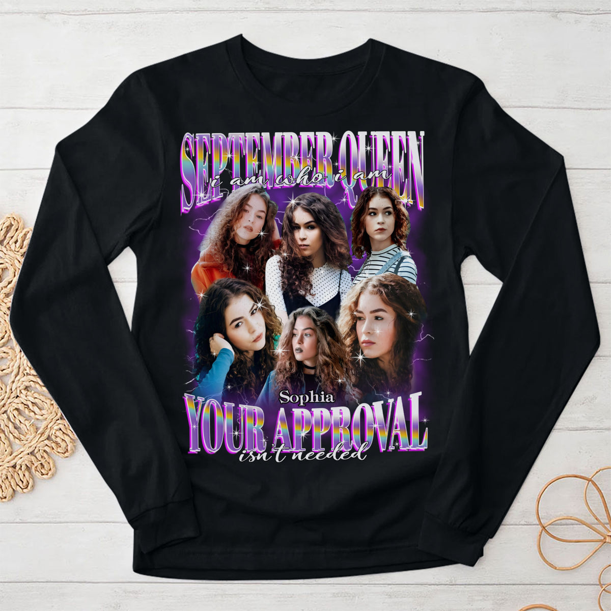 September Birthday Shirt, Custom Birthday Shirt, Queens are Born In September, September Birthday Shirts For Woman, September Birthday Gifts-YPT-TLT