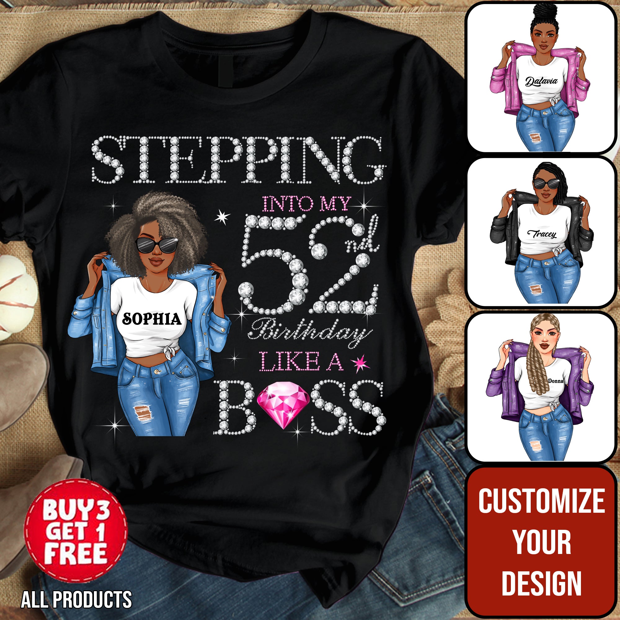 Chapter 52, Fabulous Since 1973 52nd Birthday Unique T Shirt For Woman, Custom Birthday Shirt, Her Gifts For 52 Years Old , Turning 52 Birthday Cotton Shirt-YPT-HMT