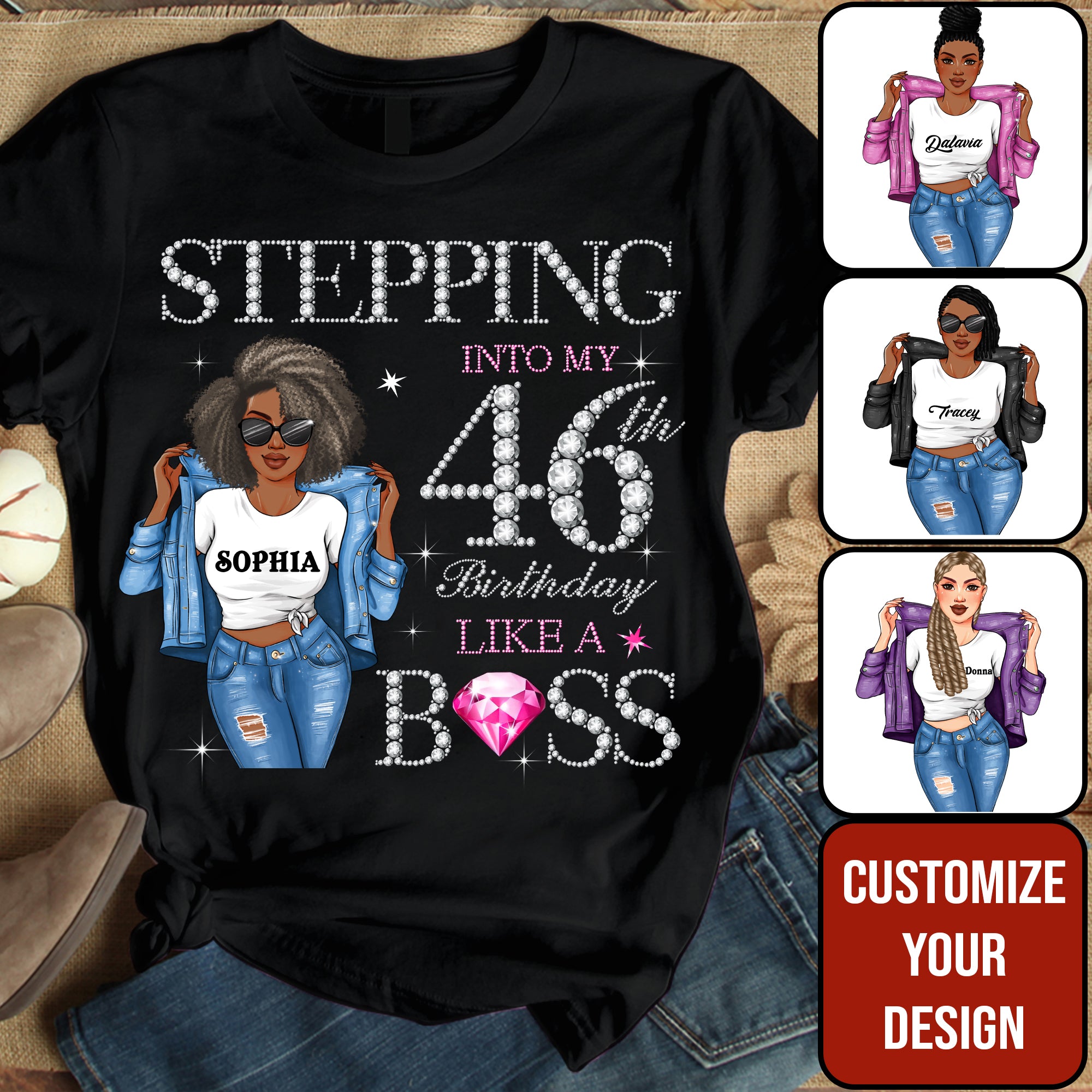 Chapter 46, Fabulous Since 1979 46th Birthday Unique T Shirt For Woman, Custom Birthday Shirt, Her Gifts For 46 Years Old , Turning 46 Birthday Cotton Shirt -YPT-HMT