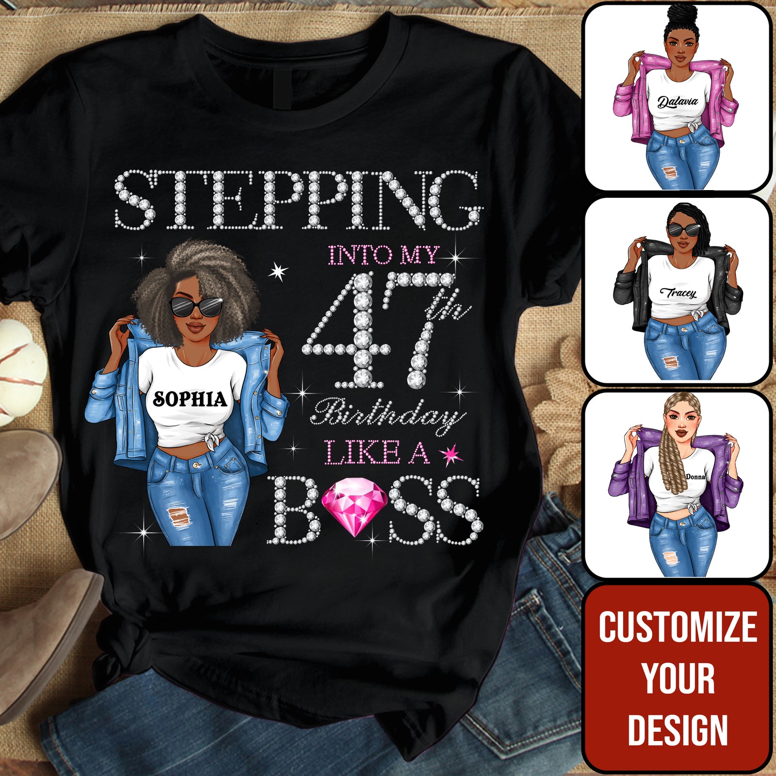 Chapter 47, Fabulous Since 1978 47th Birthday Unique T Shirt For Woman, Custom Birthday Shirt, Her Gifts For 47 Years Old , Turning 47 Birthday Cotton Shirt-YPT-HMT