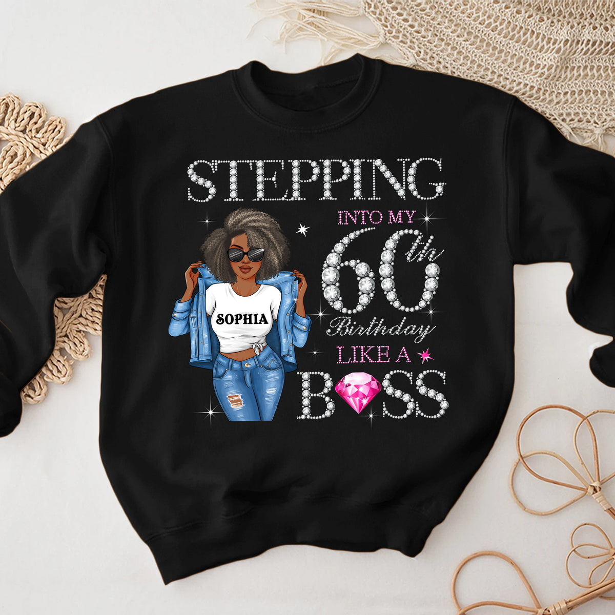 60th Birthday Shirts, Custom Birthday Shirts, Turning 60 Shirt, Gifts For Women Turning 60, 60th Birthday Shirts For Her-YPT-HMT