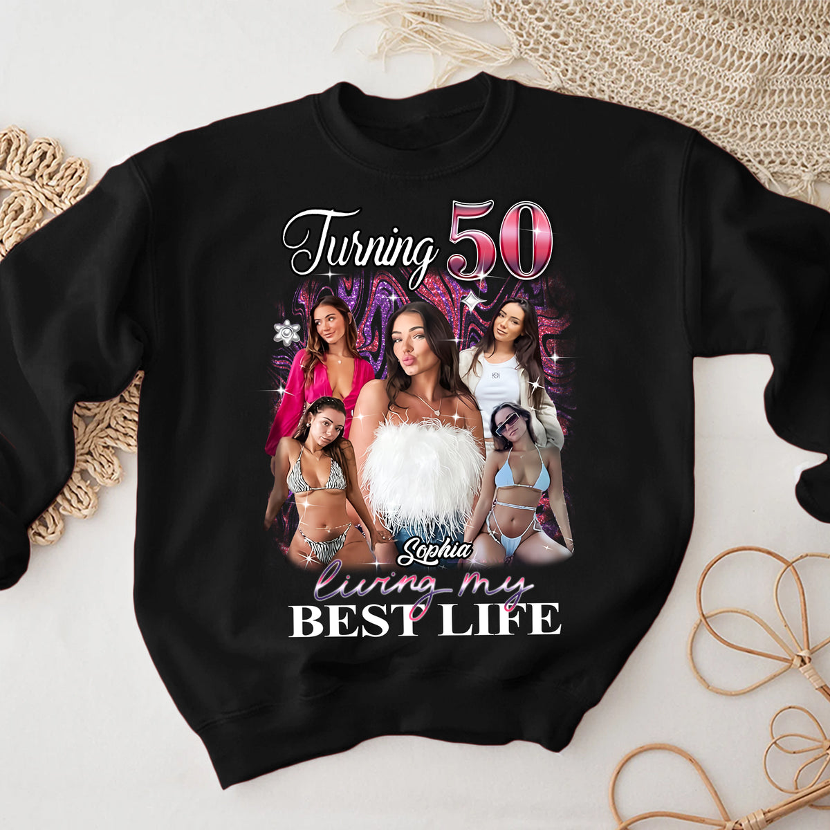50th Birthday Shirts, Custom Birthday Shirts, Turning 50 Shirt, Gifts For Women Turning 50, 50th Birthday Shirts For Her-YPT-HMT