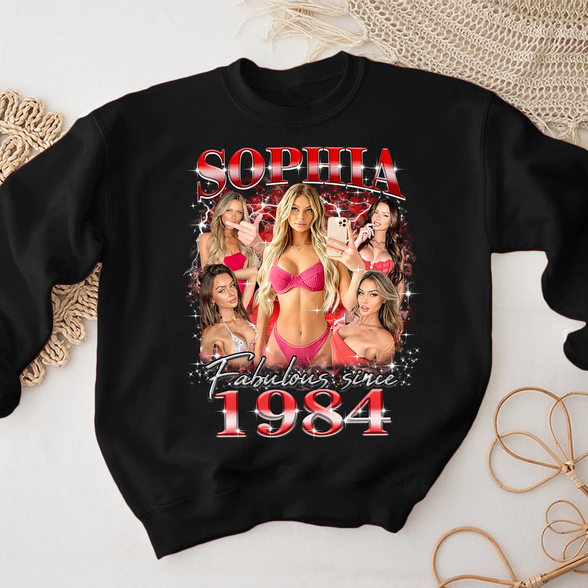 40th Birthday Shirts, Custom Birthday Shirts, Turning 40 Shirt, Gifts For Women Turning 40, 40 And Fabulous Shirt, 1984 Shirt, 40th Birthday Shirts For Her-YPT-HMT