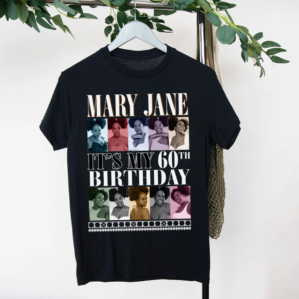 60th Birthday Shirts, Custom Birthday Shirts, Turning 60 Shirt, Gifts For Women Turning 60, 60th Birthday Shirts For Her-YPT-ALK