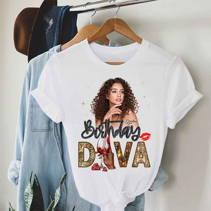 Birthday Shirts, Custom Birthday Shirts, Birthday Shirts For Black Women, Its My Birthday Shirt, Birthday Queen Shirt-YPT-HCT