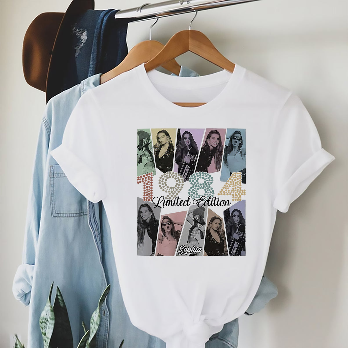 40th Birthday Shirts, Custom Birthday Shirts, Turning 40 Shirt, Gifts For Women Turning 40, 40 And Fabulous Shirt, 1984 Shirt, 40th Birthday Shirts For Her-YPT-ALK