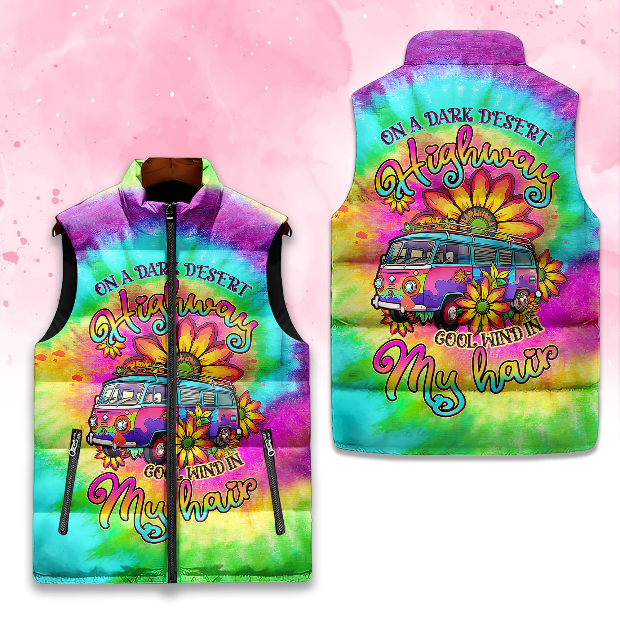Puffer Vest -  Gift Ideas For Hippie Lovers, Hippie Girls