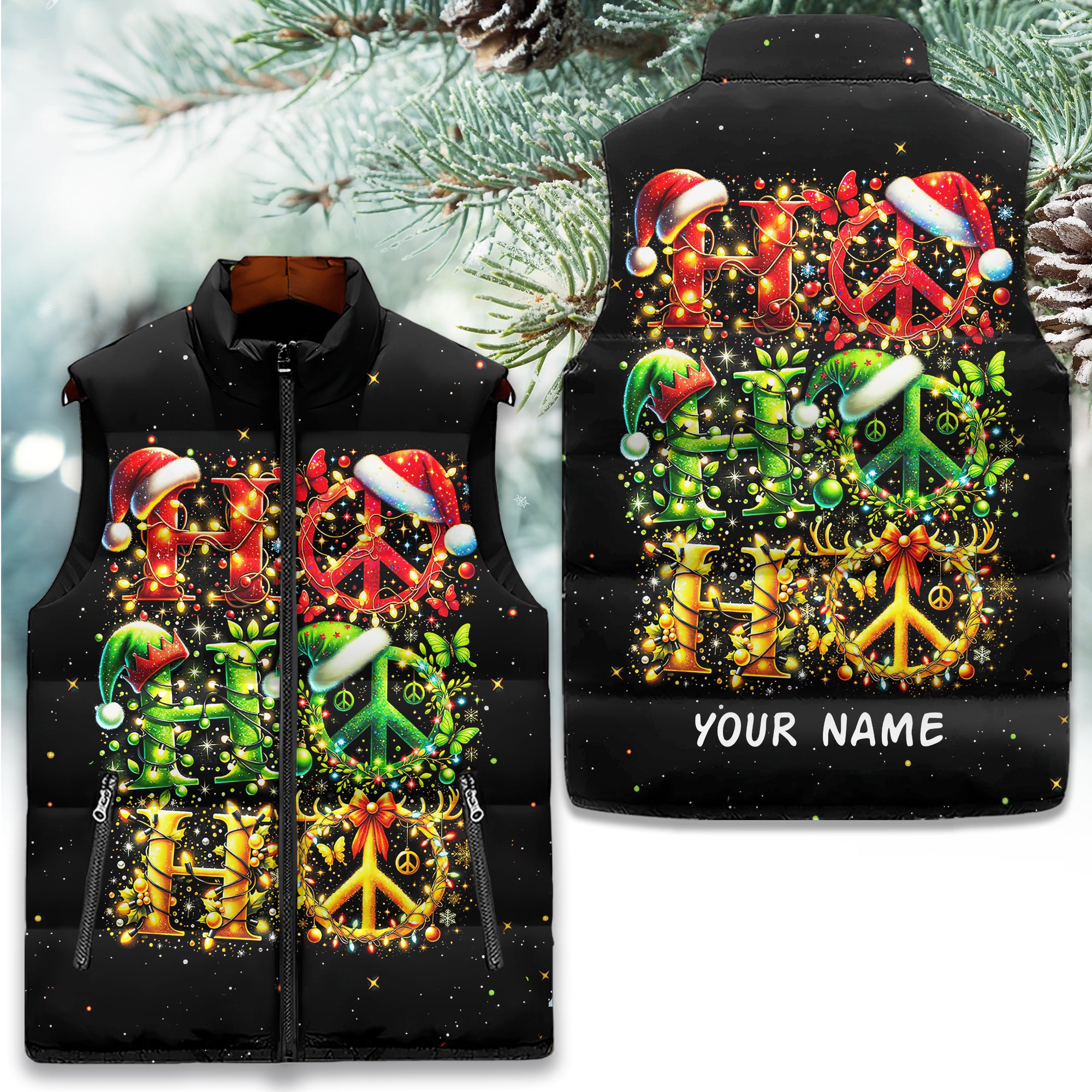 Puffer Vest - Personalized Gift Ideas For Hippie Lovers