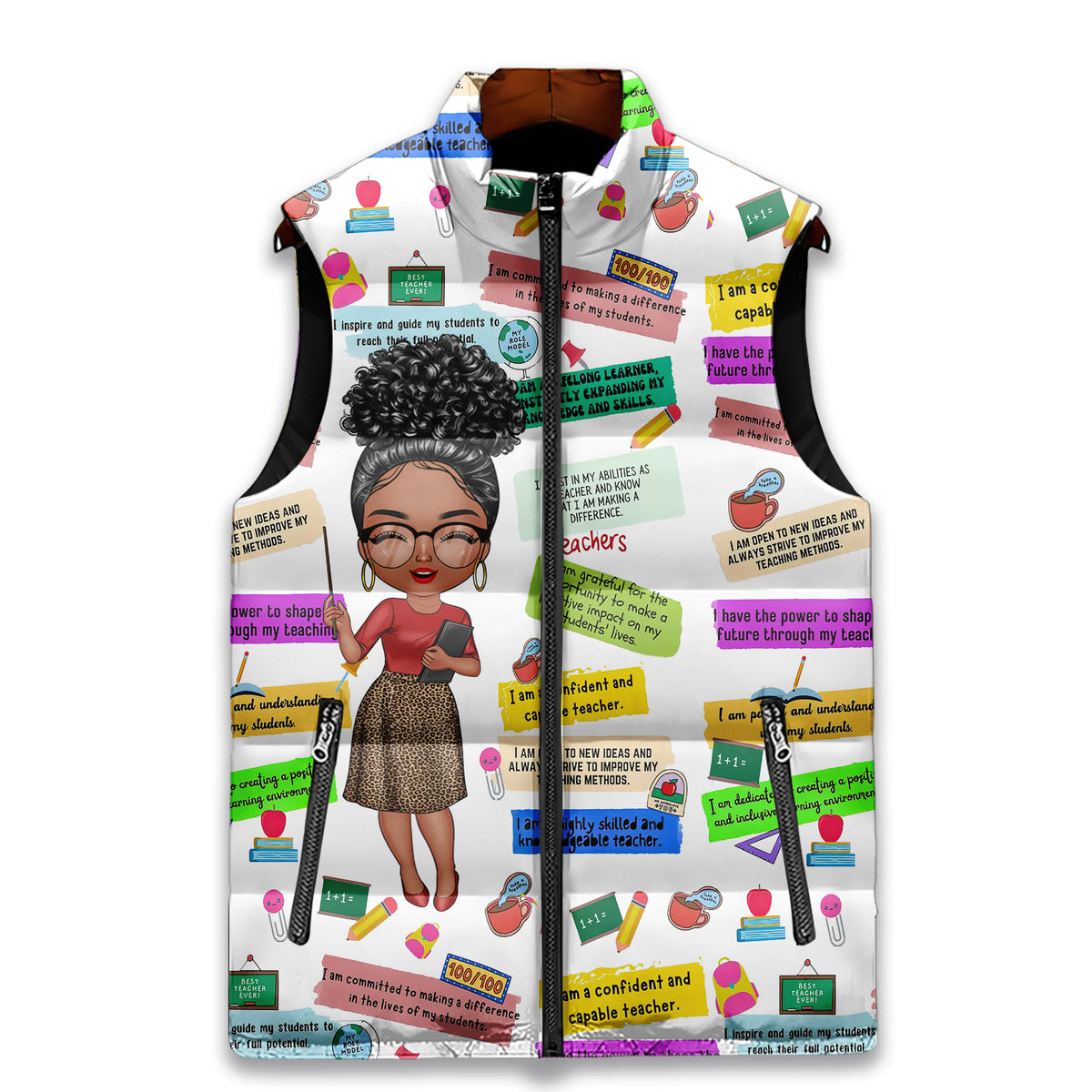 Puffer Vest -Personalized Gift Ideas For Teacher