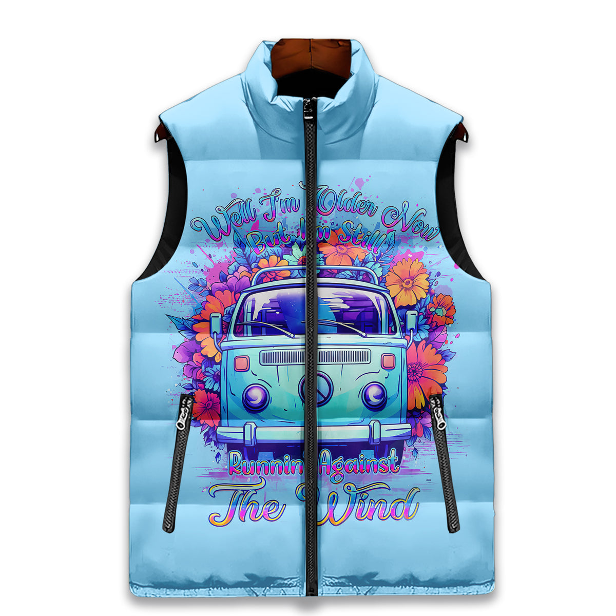 Puffer Vest - Personalized Gift Ideas For Hippie Girl, Hippie Lovers
