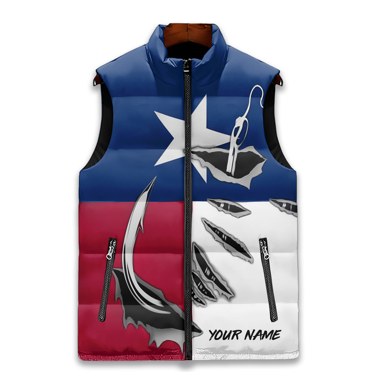 Puffer Vest - Personalized Gift Ideas For Fishing Lovers