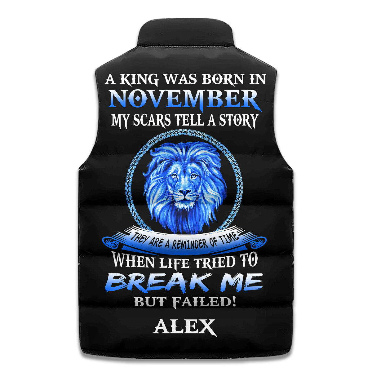 Personalized November Birthday Month, Gift Ideas For November Birthday for Kings