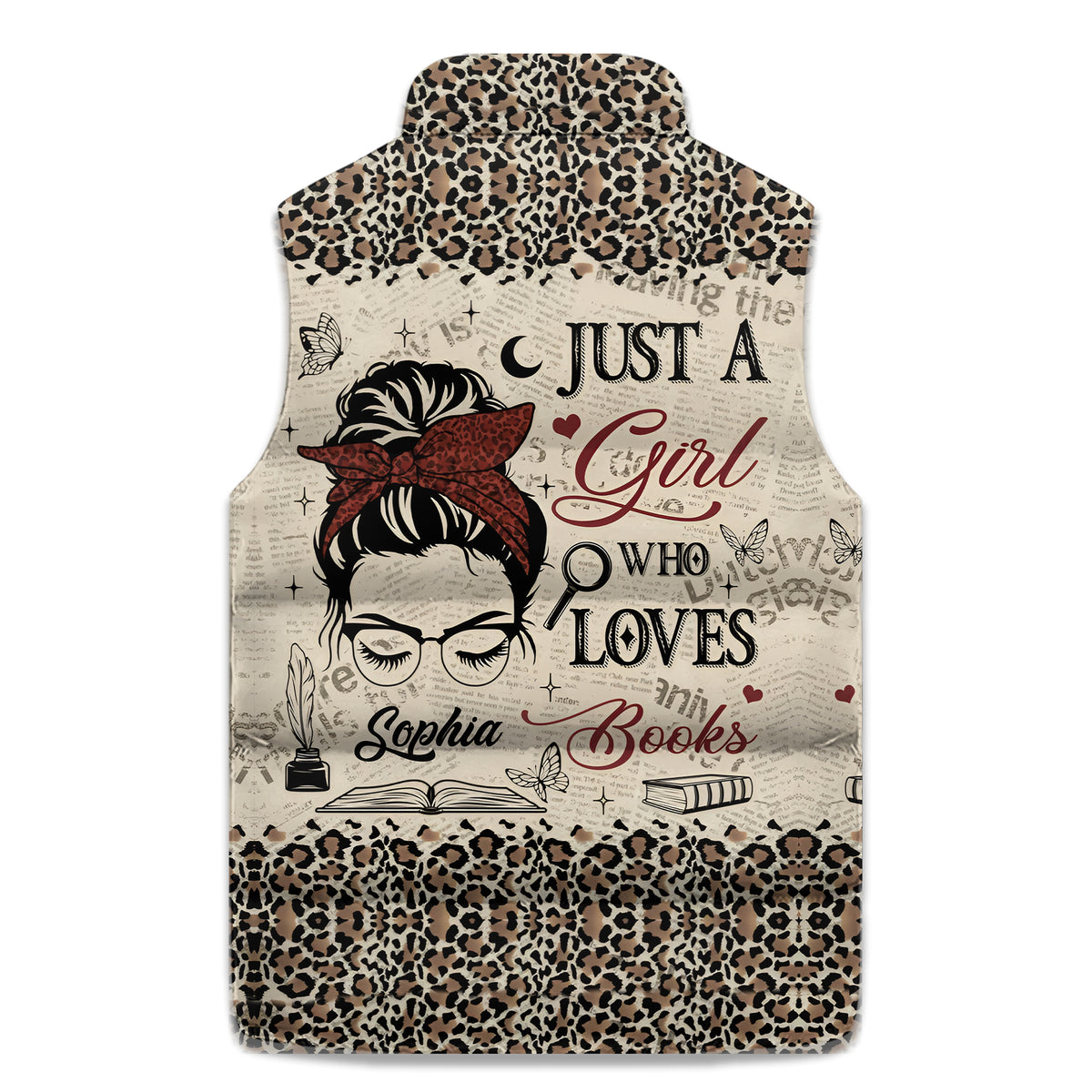 Puffer Vest - Personalized Gift Ideas For Book Lovers