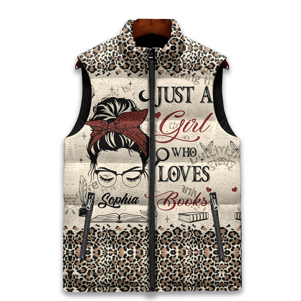 Puffer Vest - Personalized Gift Ideas For Book Lovers