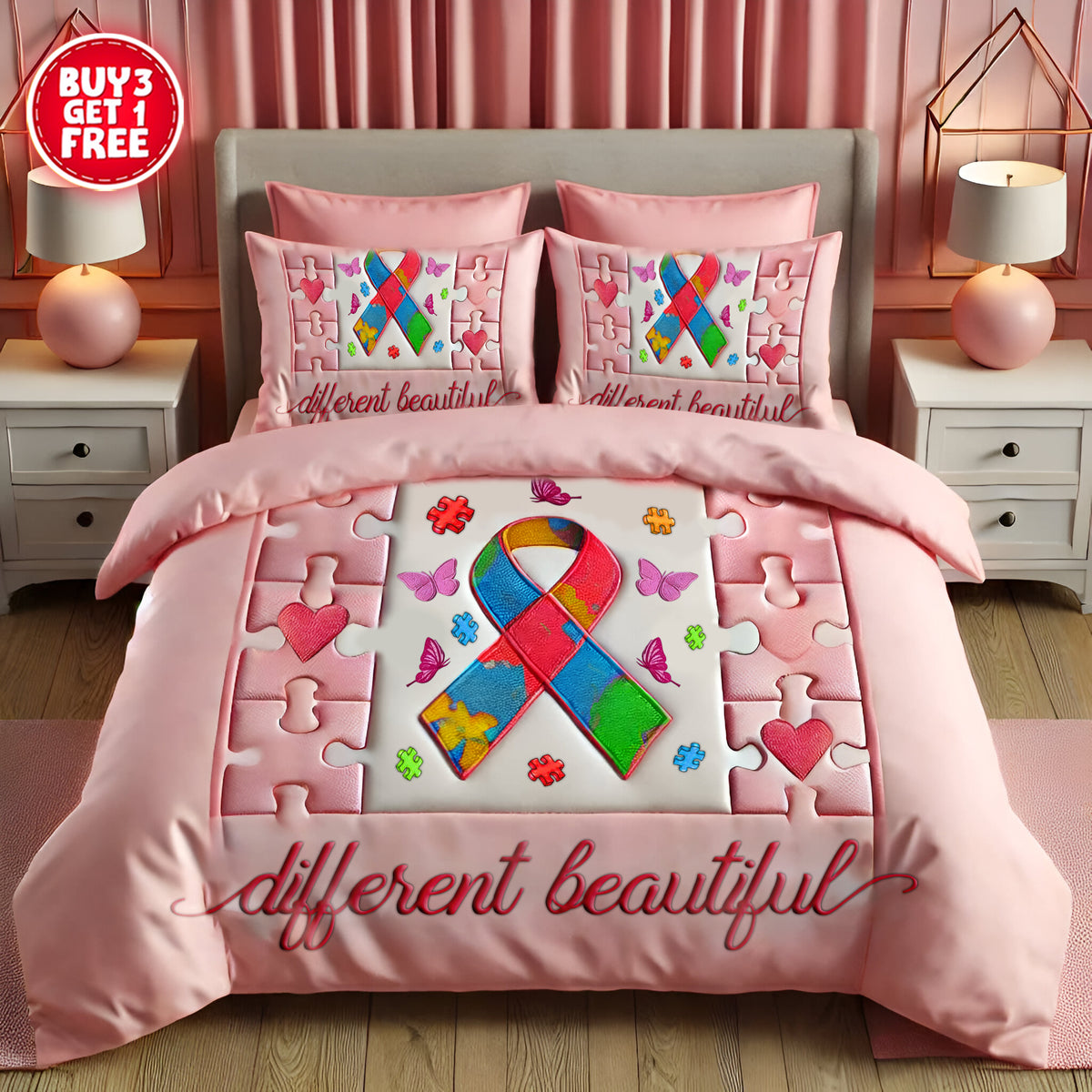 Premium 3-Piece Bedding Set YenPT TLT 63251