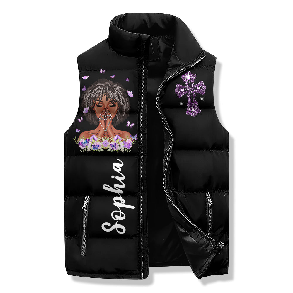 Puffer Vest - Personalized November Birthday Month, Gift Ideas For November Birthday