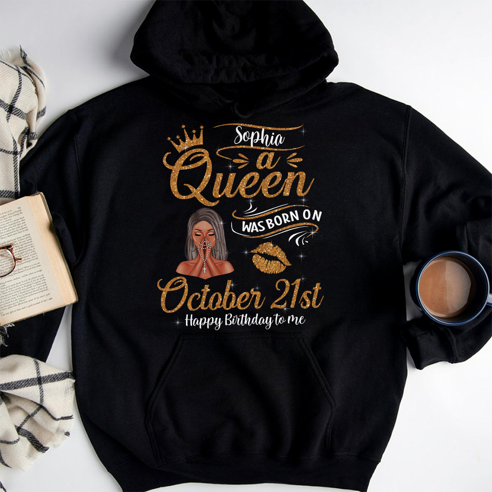 October Birthday Shirt, Custom Birthday Shirt, Queens Are Born In October Birthday Shirts For Woman