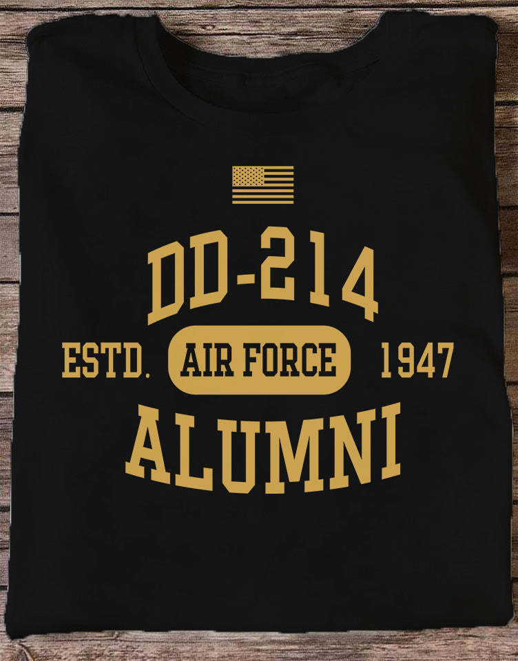DD-214 Alumni t-shirt