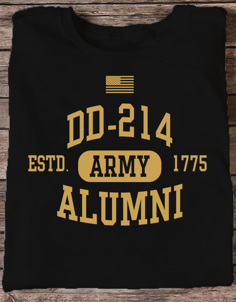 DD-214 Alumni t-shirt