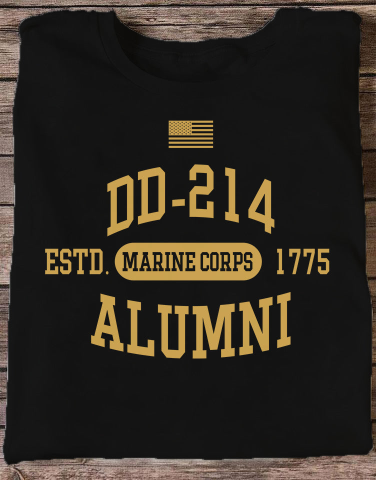 DD-214 Alumni t-shirt