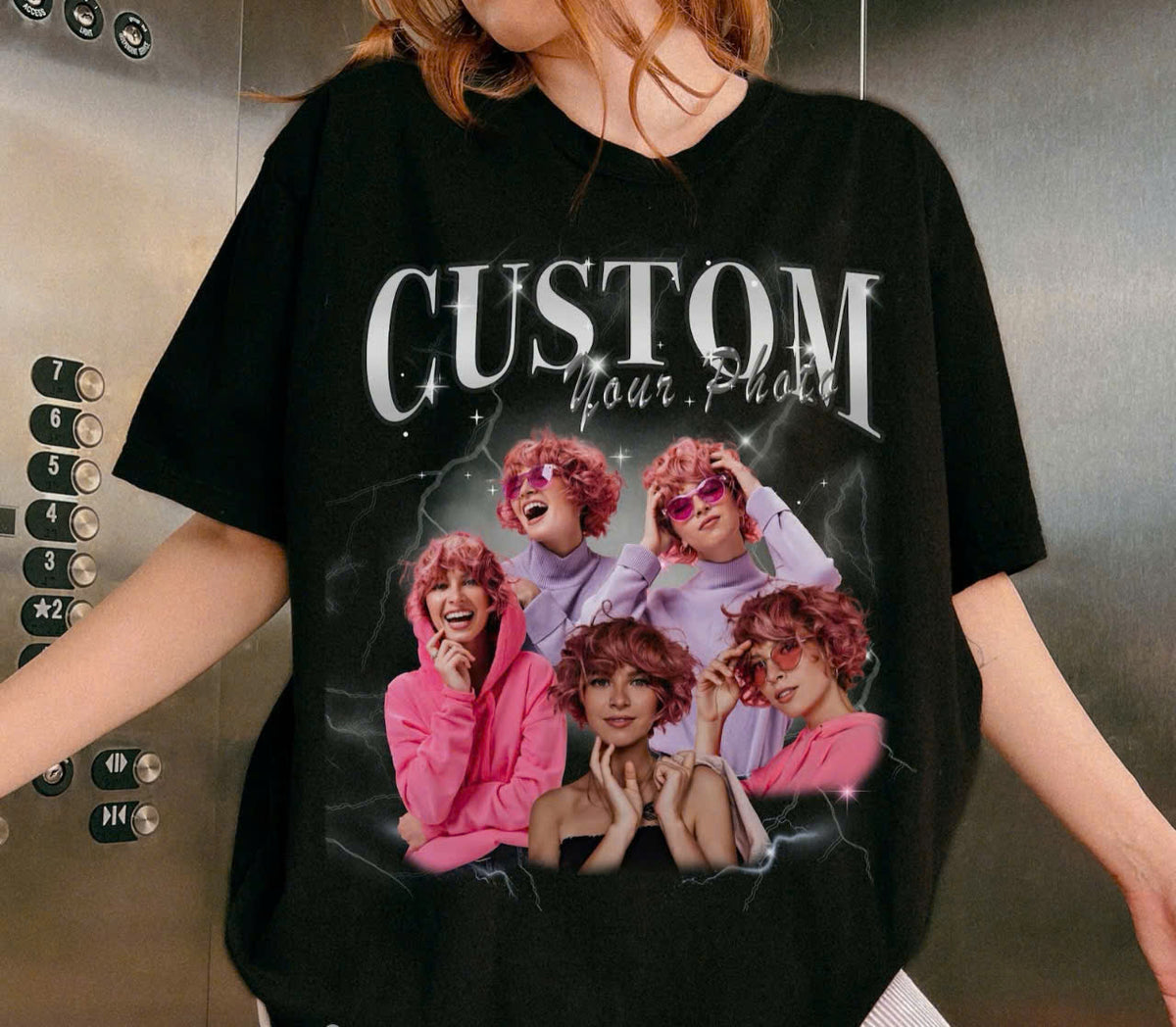 Custom T Shirts With Photo, Custom Made T Shirts With Photos, Valentines Gifts For Her, Shirt For Valentine&#39;s Day, Customized Tee Shirts, Birthday Gifts