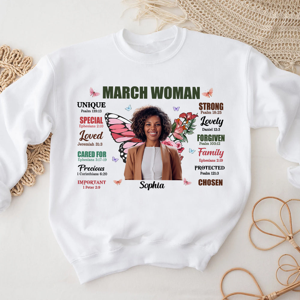 Custom Birthday Shirt, March Birthday Shirts For Woman, March Birthday Gifts