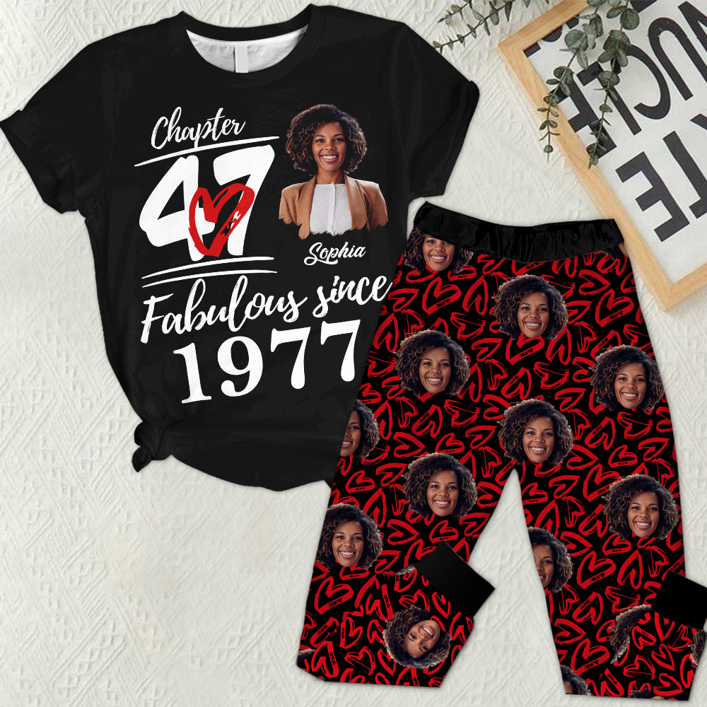 Premium Pajamas Set - Gift Ideas For 47th Birthday, 1977 Birthday Gifts Ideas, Gift Ideas 47th Birthday Woman-HCT
