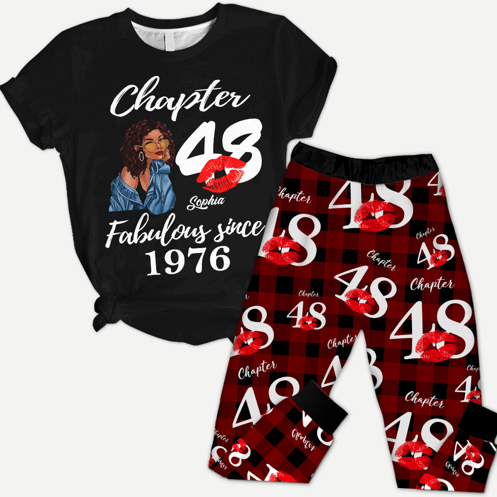 Premium Pajamas Set - Gift Ideas For 48th Birthday, 1976 Birthday Gifts Ideas, Gift Ideas 48th Birthday Woman-HCT