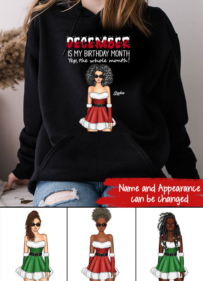 December Birthday Shirt, Custom Birthday Shirt, Queens Are Born In December, December Birthday Shirts For Woman, December Birthday Gifts