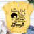 I'm January girl Christ gives me strength melanin t shirt January birthday shirts, a queen was born in January, January afro shirt T shirts for Woman