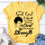 I'm April girl Christ gives me strength melanin t shirt April birthday shirts, a queen was born in April, April afro shirt T shirts for Woman